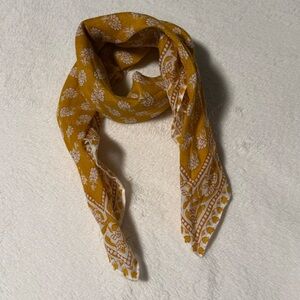 Gold Paisley Scarf from Madewell
